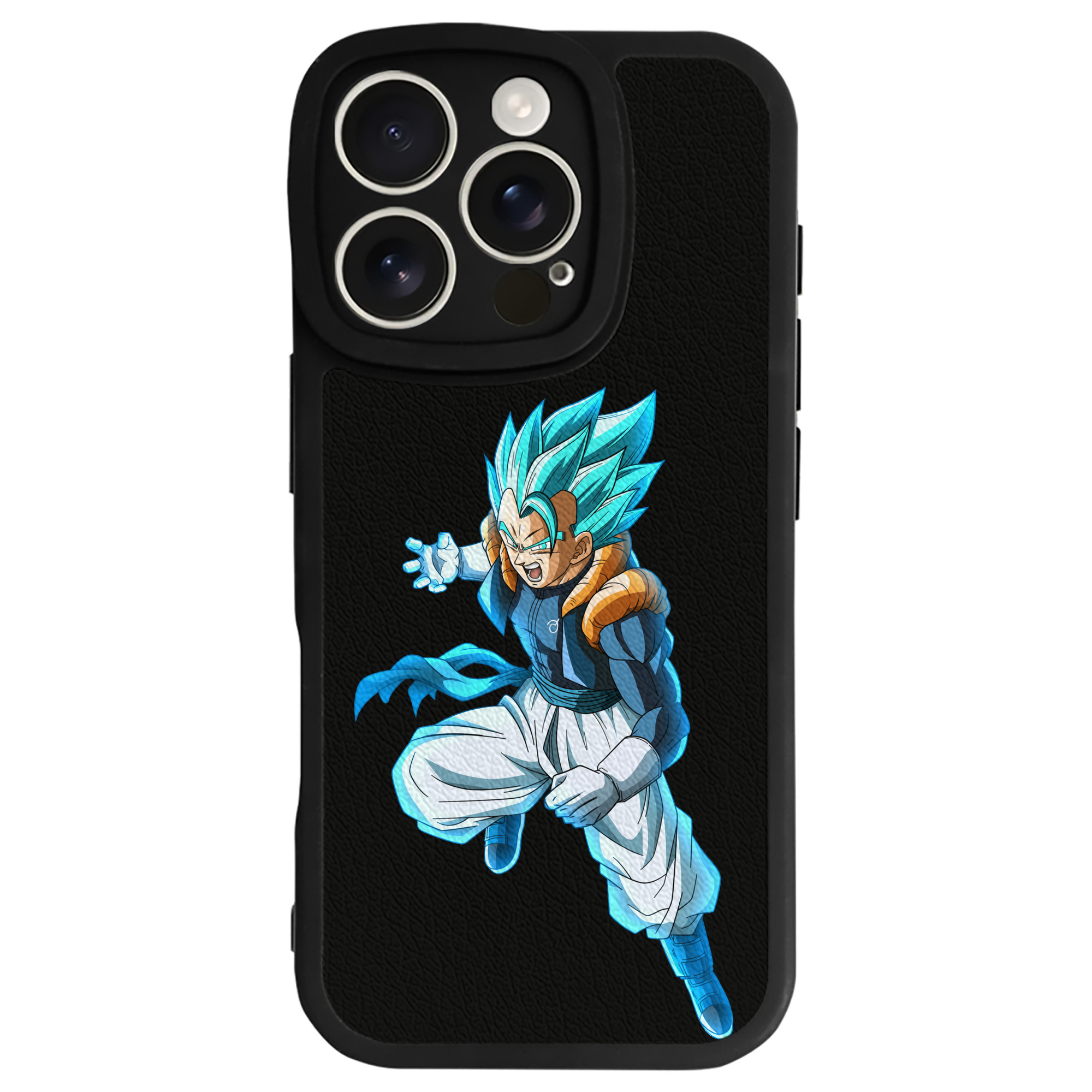 （画像用） ドラゴンボール ベジータ四世（Bejīta Yonsei）DRAGON BALL Vegeta IV 【iPhone 16シリーズ対応】シリコンスマホケース（レザー調） 材質：シリコン